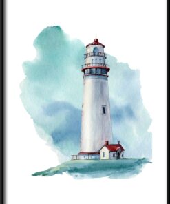 Bílá lucerna plakát