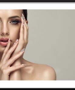 Plakát v jemných barvách