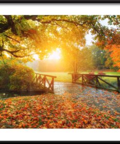 Podzimní most plakát