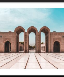 Plakát arabské architektury