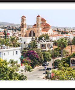 Plakát kyperských pohledů