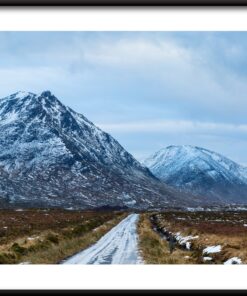 Skotský silniční plakát