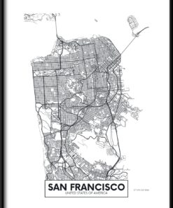 Mapa San Francisca