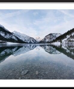 Plakát horské jezero