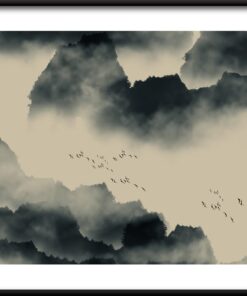 Plakát horských ptáků