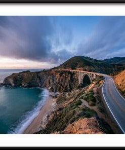 Plakát přímořské silnice