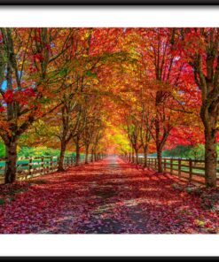 Podzimní silniční plakát 2