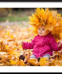 Podzimní baby plakát