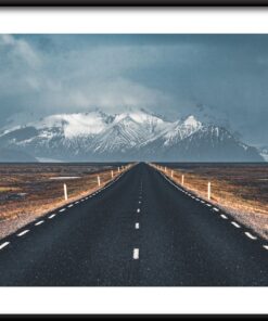 Islandský cestovní plakát