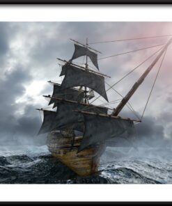 Plakát Pirátská loď