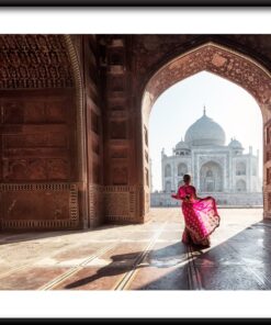 Růžový plakát Sari