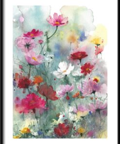 Divoké květiny plakát