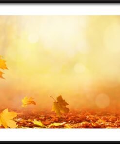 Padající listí plakát