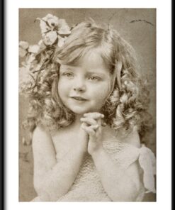 Malá holčička plakát