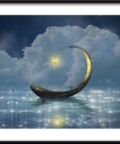 Lunární člun plakát