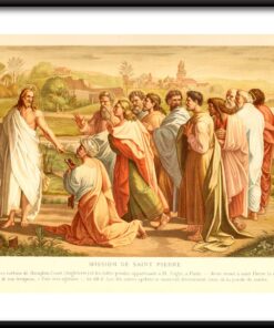 Plakát Ježíš a Petr