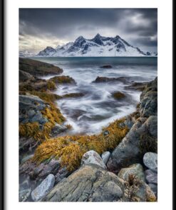 Plakát studené krajiny