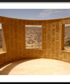 Pouštní okno plakát