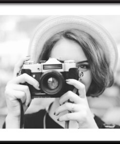 Plakát Fotoaparát v rukou