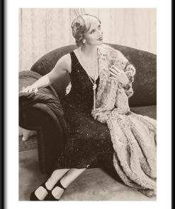 Plakát Sedící Lady