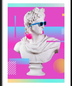 Plakát Busta v brýlích