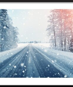 Sníh Na Cestě Plakát