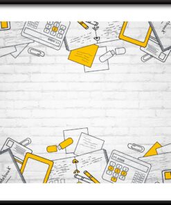 Plakát v kanceláři