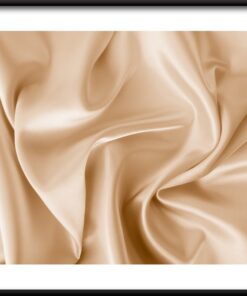 Krémový hedvábný plakát