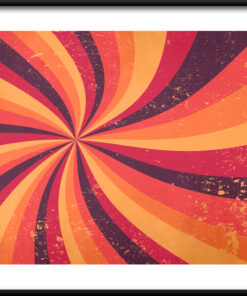 Plakát s barevnými pruhy