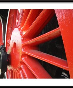 Plakát s červenými kruhy