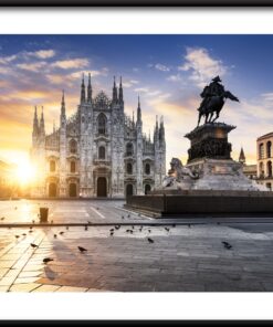 Plakát Slunce v Miláně