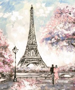 Fototapeta Jaro v Paříži