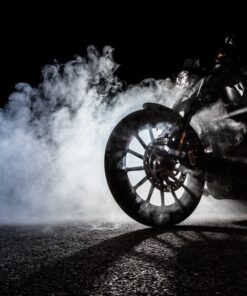 Fototapeta Motocykl a kouř