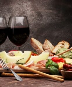 Fototapeta Dinner with Wine