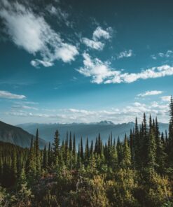 Fototapeta Horské nebe