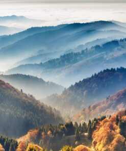 Fototapeta Mlha v horách