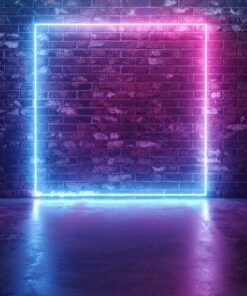 Fototapeta Neon Square 2