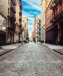 Fototapeta Dlážděné ulice