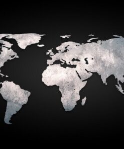 Fototapeta Bílé kontinenty