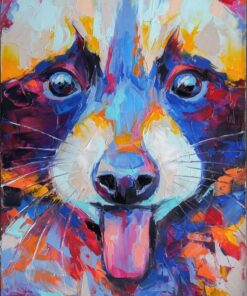 Fototapeta Barevný mýval