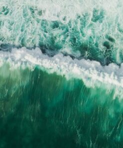 Fototapeta Zelené vlny 3