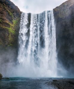 Fototapeta Vodopád na Islandu