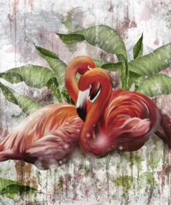 Fototapeta Malowane Flamingi