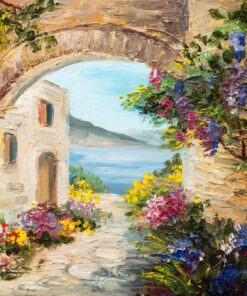 Fototapeta Chata v Itálii