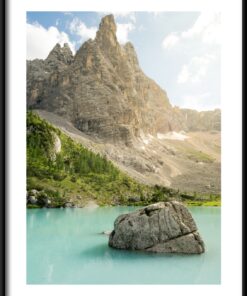 Plakát horské jezero 2