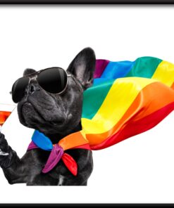 Pes relaxační plakát