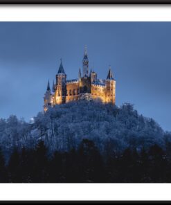 Plakát Hrad v noci 2