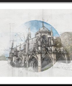 Náčrt plakátu katedrály