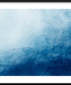 Plakát odstíny modré