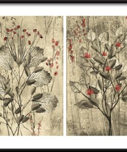 Červené ovoce plakát